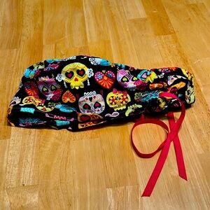 Sugar skull nurse cap